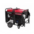 Honda EB10000 - 9000 Watt Electric Start Portable Industrial Generator GFCI Protection (CARB)
