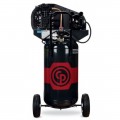 Chicago Pneumatic Reciprocating Air Compressor - 5 HP, 80 Gallon, 208-230 Volt, 1-Phase