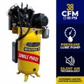 EMAX Industrial Silent Air 10 HP, 2-Stage, 80-Gallon Vertical Air Compressor - 230 Volt, 1-Phase