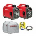 Honda EB2200i - 1800 Watt Portable Industrial Inverter Generator GFCI Protection (CARB)